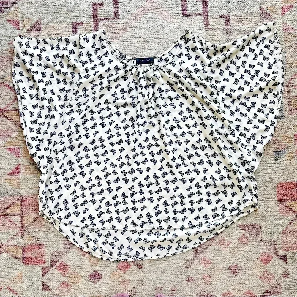 Karen Kane• Butterfly blouse - Picture 1 of 4